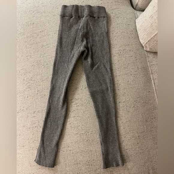 Zara Girls 🩶🩶 Grey Knit Leggings - Size 10 - Picture 6 of 6